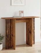 vidaXL Конзолна маса Старо дърво 100 x 30 x 75 см Инженерна дървесина