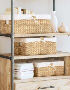 vidaXL Кошници за съхранение 3 бр. Воден хиацинт 40 x 30 x 18 см