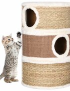 vidaXL Котешки дънер за драскане 60 см морска трева
