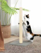 vidaXL Котешки стълб за драскане светлосив 35x35x70 см