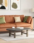 vidaXL Крака за масичка за кафе естествена стомана 2 бр. 50 x (30-31) см стомана