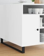 vidaXL Крака за мебели 12 бр. Черно 796 x 405 x 100 мм Желязо