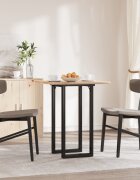 vidaXL Крака за трапезна маса O-рамка 40x40x73 см стомана