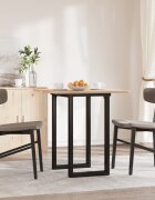 vidaXL Крака за трапезна маса O-рамка 60x40x73 см стомана