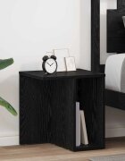 vidaXL Крайна масичка 2 бр. Черния дъб 37 x 32 x 40 см