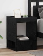 vidaXL Крайна масичка 2 бр. Черния дъб 40 x 40 x 56 см
