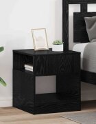 vidaXL Крайна масичка 2 бр. Черния дъб 405 x 40 x 45 см