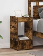 vidaXL Крайна масичка 2 бр. Димян дъб 30 x 30 x 56 см