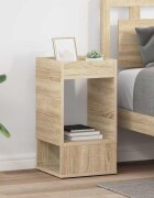 vidaXL Крайна масичка 2 бр. Сонома дъб 30 x 30 x 56 см