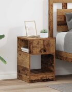 vidaXL Крайна масичка 2 бр. Старо дърво 305 x 30 x 45 см