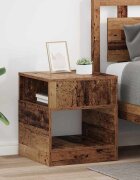 vidaXL Крайна масичка 2 бр. Старо дърво 405 x 40 x 45 см