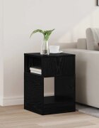 vidaXL Крайна масичка Черния дъб 305 x 30 x 45 см Инженерна дървесина