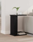 vidaXL Крайна масичка Черния дъб 35 x 25 x 50 см Инженерна дървесина