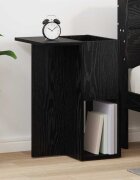 vidaXL Крайна масичка Черния дъб 35 x 40 x 55 см Инженерна дървесина