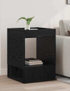 vidaXL Крайна масичка Черния дъб 40 x 40 x 56 см Инженерна дървесина