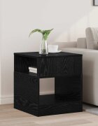 vidaXL Крайна масичка Черния дъб 405 x 40 x 45 см Инженерна дървесина
