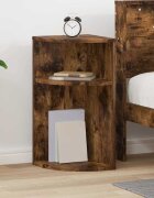 vidaXL Крайна масичка Димян дъб 296 x 296 x 60 см
