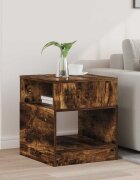 vidaXL Крайна масичка Димян дъб 405 x 40 x 45 см Инженерна дървесина