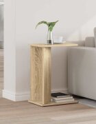 vidaXL Крайна масичка Сонома дъб 35 x 25 x 50 см Инженерна дървесина