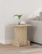 vidaXL Крайна масичка Сонома дъб 355 x 35 x 40 см Инженерна дървесина