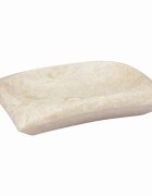 vidaXL Кремава мивка 50x35x10 см мрамор