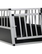vidaXL Кучешка клетка с една врата 54x69x50 см