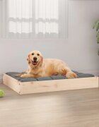 vidaXL Кучешко легло 715x54x9 см борова дървесина масив