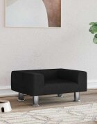 vidaXL Кучешко легло черно 50x40x265 см кадифе