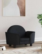 vidaXL Кучешко легло черно 66x40x45 см кадифе