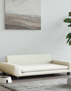 vidaXL Кучешко легло кремава 100x54x33 см кадифе