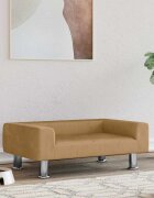 vidaXL Кучешко легло синьо 70x45x265 см кадифе