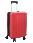 vidaXL Куфар с заключване Червено 34 x 23 x 55.5 см ABS пластмаса