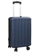 vidaXL Куфар с заключване Тъмносиньо 34 x 23 x 55.5 см ABS пластмаса