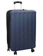 vidaXL Куфар с заключване Тъмносиньо 50 x 30 x 76 см ABS пластмаса