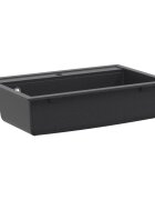 vidaXL Кухненска мивка с едно корито Гранит 795 x 505 x 20 см Графит