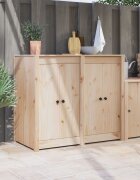 vidaXL Кухненска врата MEPPEL 2 бр. Крем 50 x 9 x 82 см