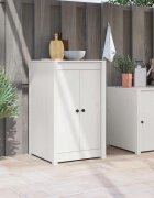 vidaXL Кухненска врата MEPPEL Бяло 50 x 9 x 82 см
