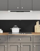 vidaXL Кухненски гърбове 2 бр черен 70x60 см закалено стъкло