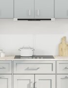 vidaXL Кухненски гърбове 2 бр прозрачен 70x40 см закалено стъкло