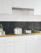 vidaXL Кухненски гръб 2 бр. Тъмен сив 100 x 40 cm закалено стъкло