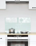 vidaXL Кухненски гръб Мляко 70 x 40 cm закалено стъкло