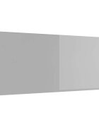 vidaXL Кухненски гръб Светлосиво 100 x 40 cm закалено стъкло