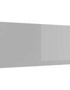 vidaXL Кухненски гръб Светлосиво 120 x 50 cm закалено стъкло