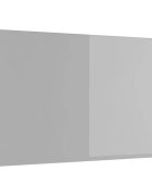 vidaXL Кухненски гръб Светлосиво 70 x 40 cm закалено стъкло