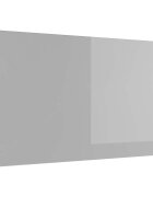 vidaXL Кухненски гръб Светлосиво 90 x 50 cm закалено стъкло