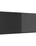 vidaXL Кухненски гръб Тъмен сив 100 x 40 cm закалено стъкло