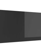 vidaXL Кухненски гръб Тъмен сив 100 x 50 cm закалено стъкло