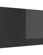 vidaXL Кухненски гръб Тъмен сив 100 x 60 cm закалено стъкло