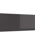 vidaXL Кухненски гръб Тъмен сив 120 x 40 cm закалено стъкло