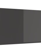 vidaXL Кухненски гръб Тъмен сив 70 x 40 cm закалено стъкло